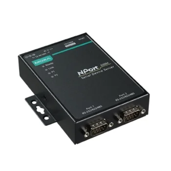 NPort 5250A 2-портовый усовершенствованный преобразователь RS-232/422/485 в Ethernet NPort 5250A 2-портовый усовершенствованный преобразователь RS-232/422/485 в Ethernet